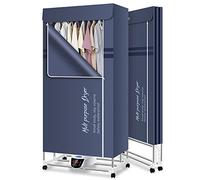 SOVORM Asciugatrice Elettrica 2300W, Stendibiancheria Pieghevole per Interni, Stendibiancheria Riscaldato a Risparmio Energetico con Telecomando per Appartamento e Casa The New