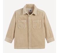 Sovracamicia in velluto a coste Beige 5 anni - 108 cm Tinta unita