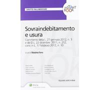Sovraindebitamento E Usura