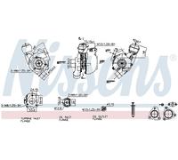 NISSENS 93224 Pompa accelerazione, Carburatore