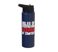 Sovrano delle prenotazioni Custode di Comfort Hotel Manager Stainless Steel Insulated Water Bottle