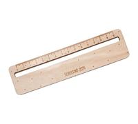Sovrano Di Cartoleria, Sovrani Di Monitoraggio In Legno, Strumenti Di Evidenziatore Di, Migliora La Messa A Fuoco Della Lettura, Incoraggia Il Monitoraggio Di Parole Per Parola, 20x6x1cm, Per Gl