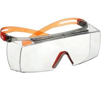 SOVRAOCCHIALI 3M SERIE 3700 SF3701SGAF-ORG TRASPARENTI CON ASTINE ARANCIONI