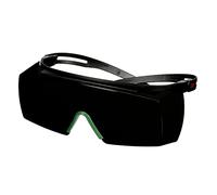 Sovraocchiali di protezione 3M™ SecureFit™ serie 3700, stanghette nere, antigraffio, lenti grigie IR 5.0, SF3750AS-BLK