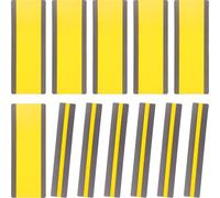 Sovrapposizioni per dislessia, segnalibro per finestra, righello per lettura guidata, strisce per evidenziare la lettura, per bambini, insegnanti, assistente per ADHD, giallo