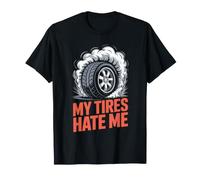 Sovrasterzo antifumo per Pneumatici Auto Drift Racing Life JDM Sideways Maglietta