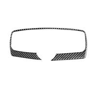 Sovxbgw Accessori Decorazione Auto per Benz per Smart 451 per Fortwo 2011-2015 Interni Auto Presa d'Aria Centrale Adesivo in Fibra di Carbonio Decorativo ibra Carbonio(Black)
