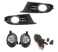 Sovxbgw Paraurti Anteriore Fendinebbia Kit Cavi E Cavi Per Fari Fendinebbia A LED Per VW Per Golf 6 MK6 Cabriolet Fari Alogeni Fari Anteriori Gruppo(1 Set LED)