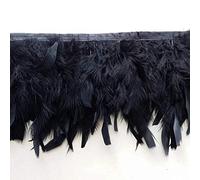 Sowder Turchia piume Trim frange per festa di nozze vestito cucito Crafts costumi decorazione confezione da 1,8 m