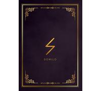 Sowilo A5 Vintage Blank Notebook, Sketch book, Diary, 200pages. For women and men who are fascinated by runic languages