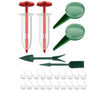 Sowing Seed Dispenser - Adjustable Seeder Spreader Tool - Mini Seed Spreader Set | Precision Garden Seeds Dispenser | Handheld Manual Seeder For Small Seeds, Vegetable Planting, Flower Sowing