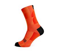Sox Footwear Solid Orange Crew Socks