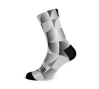 Sox Solid Silver Crew Socks, argento, 38-42