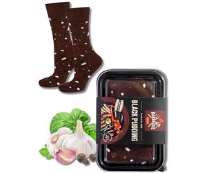 soxo Bistecca Calzini Regali Per Gli Uomini Idee Regalo Divertente Uomo Cotone Sock Con Carne 40-45 Black Pudding