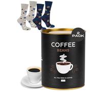 soxo Caffè Calzini Donna Cotone Idee Regalo Uomo Compleanno Calze Regali Divertenti 35-40 Coffee Beans 2 Paia