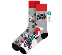 soxo Calze Uomo Appassionati Di Bicicletta - Idee Regalo Per Ciclista 40-45 | calzini in cotone, socks colorati originali, fantasie molto divertenti, occasione compleanno speciale