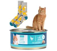 soxo Calze Uomo & Donna Divertenti - Regalo Per Chi Ama I Gatti 35-45