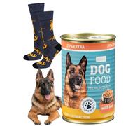soxo Cibo Per Cani Calzini Donna Divertenti Idee Regalo Uomo Regali Calze Uomo Cotone 40-45 Pastore Tedesco