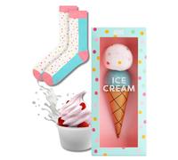 soxo Donna Calzini Cotone - Gelato Regalo Ragazza Divertenti 35-40