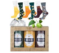soxo Lattina Birra Calzini Uomo Divertenti Idee Regalo Cotone Calze Birre Regali Per Lui 40-45 3 Paia