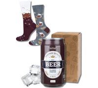 soxo Lattina Birra Calzini Uomo Divertenti Idee Regalo Cotone Calze Birre Regali Per Lui 40-45 Classic Porter 1 Paia