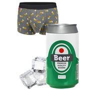 soxo Lattina Boxer Uomo Cotone Idee Regalo Mutande Divertenti Sexy Slip Regali Intimo M Beer