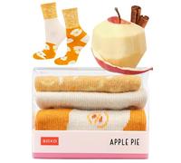 soxo Muffin Gelato Calzini Donna Divertenti Idee Regalo Regali Per Lei Amica Calze Cotone 35-40 Apple Pie 1 Paia
