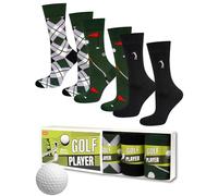 soxo Sport Calzini Idee Regalo Uomo Regali Divertenti Amica Cotone Calze Per Lui 40-45 Golf 3 Paia