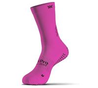 SOXPro Ultra Light - Calze Antiscivolo - Frecce Doppio GRIP in Silicone Interno/Esterno - Antivescica - Ultra Sottile e Leggeri - Running. Calcio. Tennis e Multisport