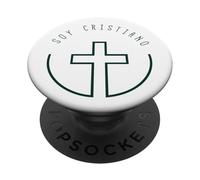 Soy Cristiano, Protestante, Católico, Seguidor de Cristo PopSockets PopGrip Adesivo