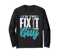 Soy El Chico De Los Arreglos Fissazione Tuttofare Mr Fix It Maglia a Manica