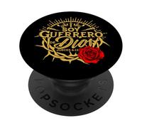 Soy guerrero de Dios PopSockets PopGrip Adesivo