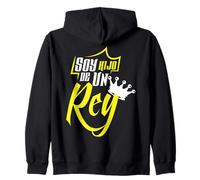 Soy Hijo De Un Rey Felpa con Cappuccio