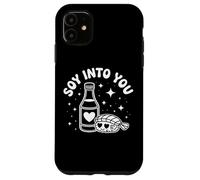 Soy Into You Funny Sushi Lover Design Cute Food Pun for All Custodia per iPhone 11