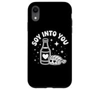 Soy Into You Funny Sushi Lover Design Cute Food Pun for All Custodia per iPhone XR
