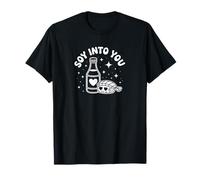 Soy Into You Funny Sushi Lover Design Cute Food Pun for all Maglietta