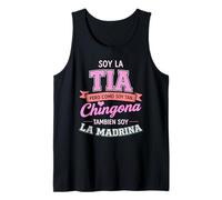 Soy La Tia Chingona Tambien La Madrina Latina Messicano Zia Canotta