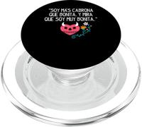 Soy mas cabrona que bonita, y mira que soy muy bonita PopSockets PopGrip per MagSafe