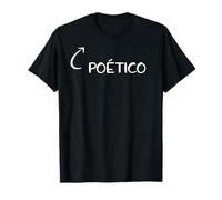 Soy Poético Divertido Poesía Personaje Maglietta