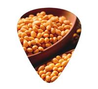 Soy Prints, plettri per chitarra, set da 12 pezzi, 3 diversi spessori, adatti per chitarre elettriche e acustiche