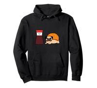 Soy Pug Sushi Felpa con Cappuccio