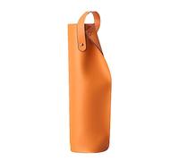 SOYDAN Borsa da vino, borsa da vino in pelle PU da 750 ml, tote pieghevole per champagne, birra, borsa da vino multiuso con maniglie, borsa per il trasporto del vino riutilizzabile per pic-nic,