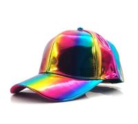 SOYNIA Cappello Berretto Uomo cap Cappello Hip-Hop alla Moda per Cappello Che Cambia Colore Arcobaleno Berretto da Baseball Ritorno al Futuro