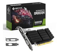 SOYO AMD Radeon R5 230 Scheda grafica a basso profilo, 2 GB DDR3 64 Bit Scheda video con HDMI 1.3A/VGA/DVI PCI Express x16 1.1 Small Form Factor Computer GPU (Fanless Cooling)