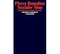 Sozialer Sinn: Kritik der theoretischen Vernunft: 1066