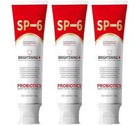 Sp-6 Ultra Whitening,Probiotic Brightening Toothpaste,Sp-6 Ultra Whitening Toothpaste,Deep Cleaning Care Toothpaste,Fresh Breath, Deep Cleaning Care (3 pcs)