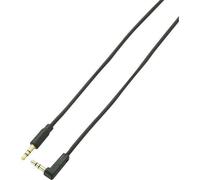 SpeaKa Professional SP-7870060 Jack Audio Cavo [1x Spina Jack da 3.5 mm - 1x Spina Jack da 3.5 mm] 1.00 m Nero contatti