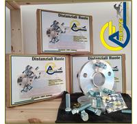 SP/8316CB KIT 2 DISTANZIALI DA 16mm 5X114 66,1 + BULLONI 12 X 1,50 CONICO K17