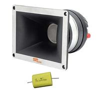 SP AUDIO 1 SPTW-35 SP TW35 driver a compressione con tromba da 12 x 16 cm 250 watt rms e 500 watt max impedenza 4 ohm sensibilità 113 db spl auto + condensatore omaggio, 1 pezzo