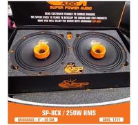 SP Audio SP8 CM CX 20cm/8" 250W RMS 4 Ohm Midrange Woofer - TWEETER COASSIALE